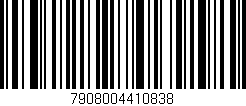 Código de barras (EAN, GTIN, SKU, ISBN): '7908004410838'