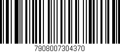 Código de barras (EAN, GTIN, SKU, ISBN): '7908007304370'