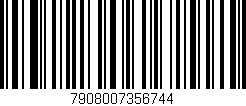 Código de barras (EAN, GTIN, SKU, ISBN): '7908007356744'