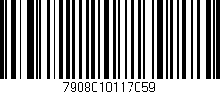 Código de barras (EAN, GTIN, SKU, ISBN): '7908010117059'