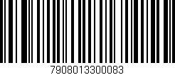 Código de barras (EAN, GTIN, SKU, ISBN): '7908013300083'
