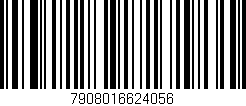 Código de barras (EAN, GTIN, SKU, ISBN): '7908016624056'