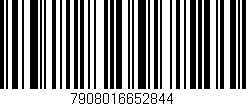 Código de barras (EAN, GTIN, SKU, ISBN): '7908016652844'
