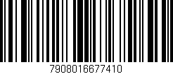 Código de barras (EAN, GTIN, SKU, ISBN): '7908016677410'
