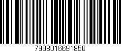 Código de barras (EAN, GTIN, SKU, ISBN): '7908016691850'