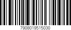 Código de barras (EAN, GTIN, SKU, ISBN): '7908019515030'