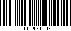 Código de barras (EAN, GTIN, SKU, ISBN): '7908020501206'