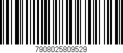 Código de barras (EAN, GTIN, SKU, ISBN): '7908025809529'