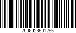 Código de barras (EAN, GTIN, SKU, ISBN): '7908026501255'