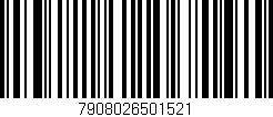 Código de barras (EAN, GTIN, SKU, ISBN): '7908026501521'