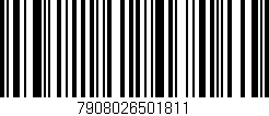Código de barras (EAN, GTIN, SKU, ISBN): '7908026501811'