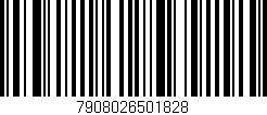 Código de barras (EAN, GTIN, SKU, ISBN): '7908026501828'