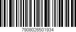 Código de barras (EAN, GTIN, SKU, ISBN): '7908026501934'