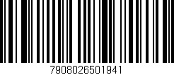 Código de barras (EAN, GTIN, SKU, ISBN): '7908026501941'