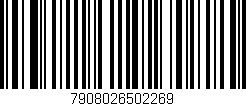 Código de barras (EAN, GTIN, SKU, ISBN): '7908026502269'