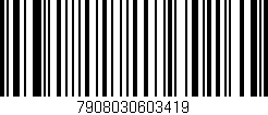Código de barras (EAN, GTIN, SKU, ISBN): '7908030603419'