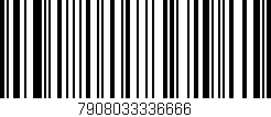 Código de barras (EAN, GTIN, SKU, ISBN): '7908033336666'