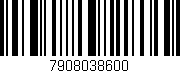 Código de barras (EAN, GTIN, SKU, ISBN): '7908038600'