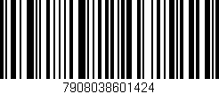 Código de barras (EAN, GTIN, SKU, ISBN): '7908038601424'