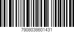 Código de barras (EAN, GTIN, SKU, ISBN): '7908038601431'