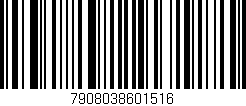Código de barras (EAN, GTIN, SKU, ISBN): '7908038601516'
