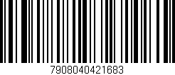 Código de barras (EAN, GTIN, SKU, ISBN): '7908040421683'
