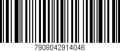 Código de barras (EAN, GTIN, SKU, ISBN): '7908042914046'