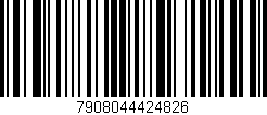 Código de barras (EAN, GTIN, SKU, ISBN): '7908044424826'