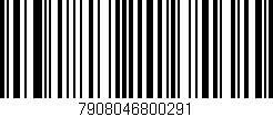 Código de barras (EAN, GTIN, SKU, ISBN): '7908046800291'