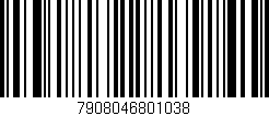 Código de barras (EAN, GTIN, SKU, ISBN): '7908046801038'