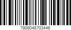 Código de barras (EAN, GTIN, SKU, ISBN): '7908048703446'