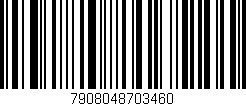 Código de barras (EAN, GTIN, SKU, ISBN): '7908048703460'