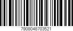 Código de barras (EAN, GTIN, SKU, ISBN): '7908048703521'