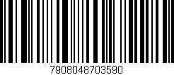 Código de barras (EAN, GTIN, SKU, ISBN): '7908048703590'