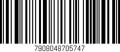 Código de barras (EAN, GTIN, SKU, ISBN): '7908048705747'