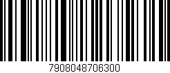 Código de barras (EAN, GTIN, SKU, ISBN): '7908048706300'