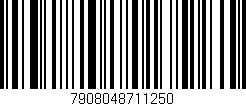 Código de barras (EAN, GTIN, SKU, ISBN): '7908048711250'