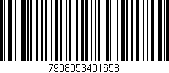 Código de barras (EAN, GTIN, SKU, ISBN): '7908053401658'
