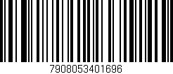 Código de barras (EAN, GTIN, SKU, ISBN): '7908053401696'
