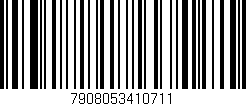 Código de barras (EAN, GTIN, SKU, ISBN): '7908053410711'
