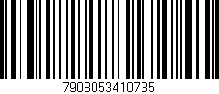 Código de barras (EAN, GTIN, SKU, ISBN): '7908053410735'