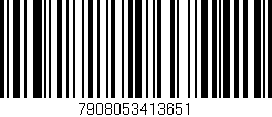 Código de barras (EAN, GTIN, SKU, ISBN): '7908053413651'