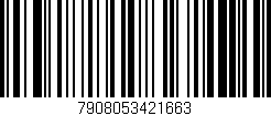 Código de barras (EAN, GTIN, SKU, ISBN): '7908053421663'