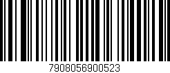 Código de barras (EAN, GTIN, SKU, ISBN): '7908056900523'
