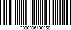 Código de barras (EAN, GTIN, SKU, ISBN): '7908066100050'
