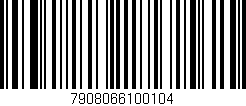Código de barras (EAN, GTIN, SKU, ISBN): '7908066100104'