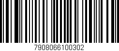 Código de barras (EAN, GTIN, SKU, ISBN): '7908066100302'