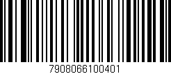 Código de barras (EAN, GTIN, SKU, ISBN): '7908066100401'
