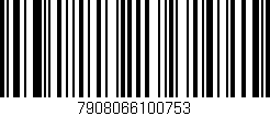 Código de barras (EAN, GTIN, SKU, ISBN): '7908066100753'