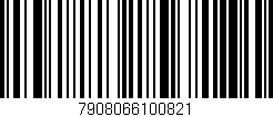 Código de barras (EAN, GTIN, SKU, ISBN): '7908066100821'